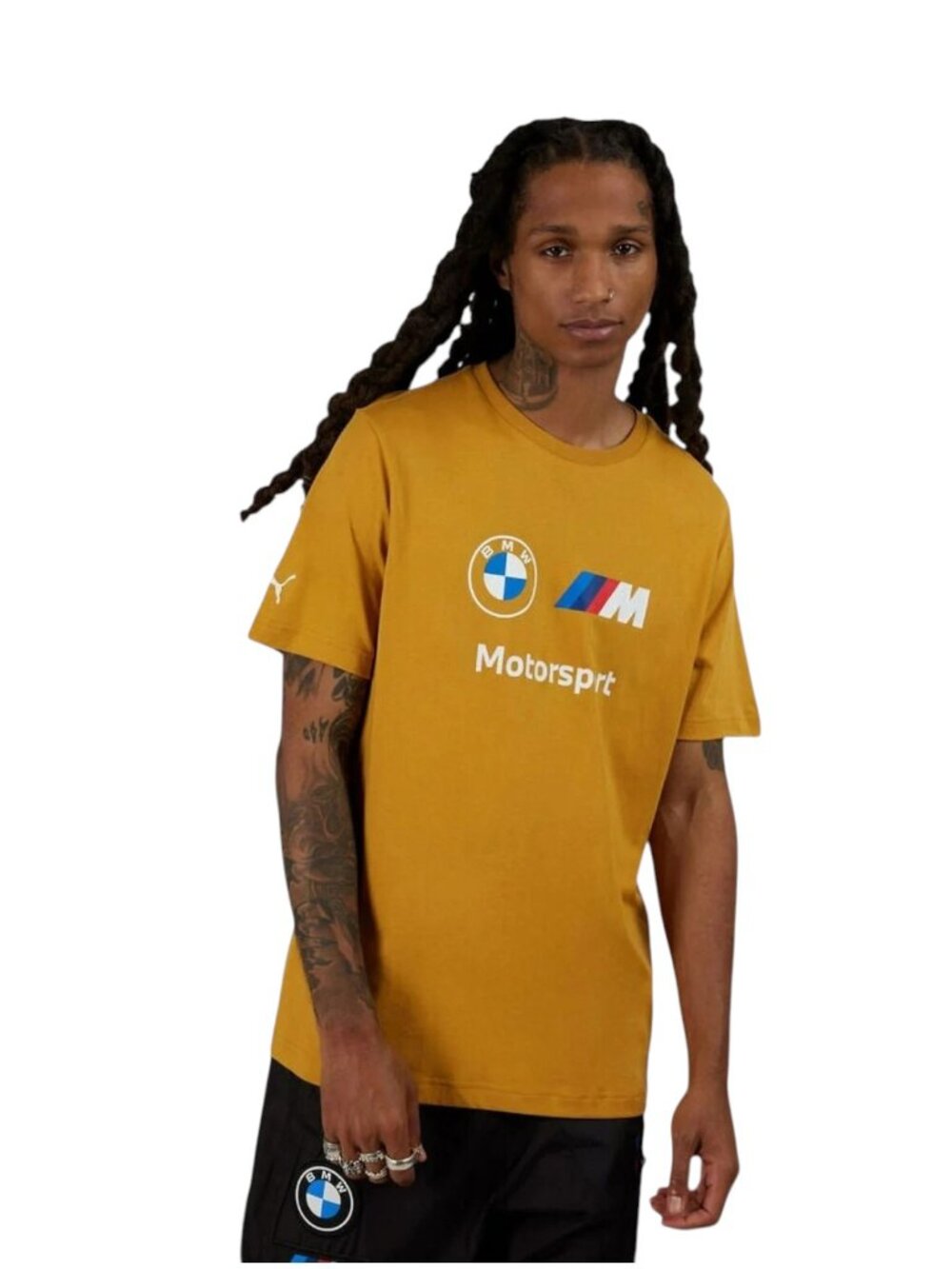 Puma BMW Motorsport MMS Essential Racer Logo Tee Shirt